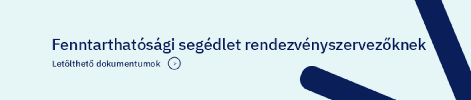 Fenntarthatósági segédlet rendezvényszervezőknek